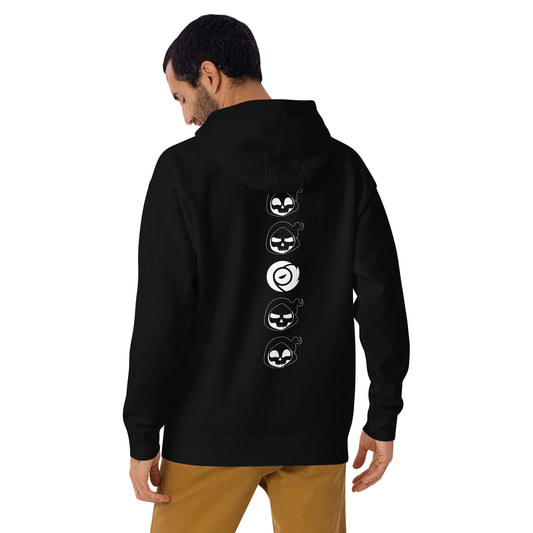 Ghosts Hoodie Dark